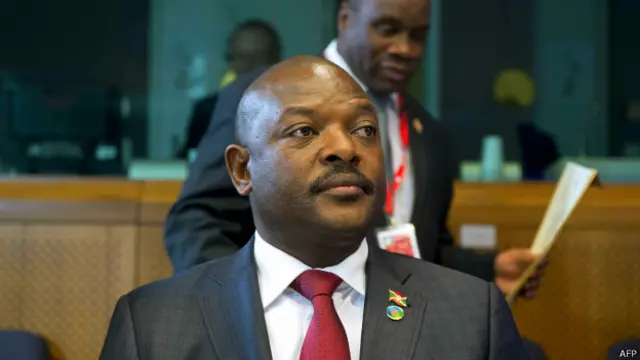 Президент Бурунди Пьер Нкурунзиза