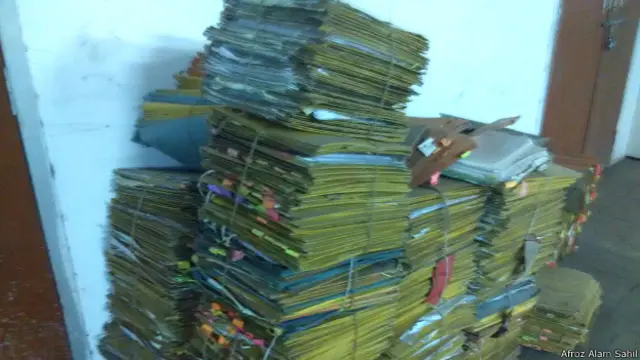 केंद्रीय सूचना आयोग में रखी फाइलें