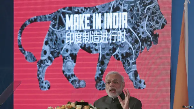 他向在场200家中国与印度企业的代表表示:“现在印度已经准备好切实做事了。”
