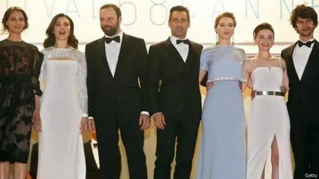 فيلم لوبسترز دخل القائمة القصيرة للأفلام المرشحة للفوز بالسعفة الذهبية وهو من أفلام الكوميديا السوداء