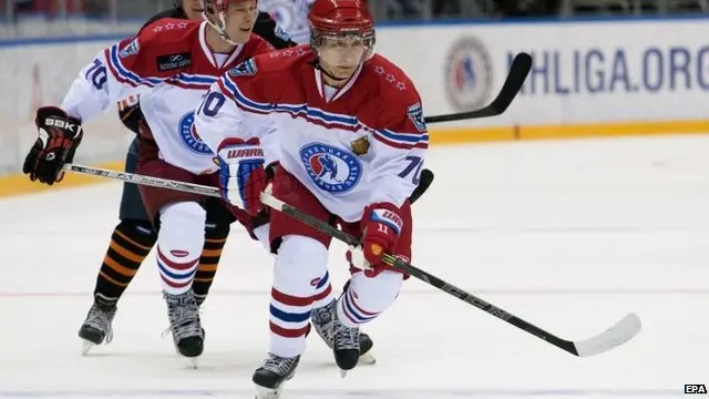 ولادیمیر پوتین برای تیمش ۸ گل‌ هم زد