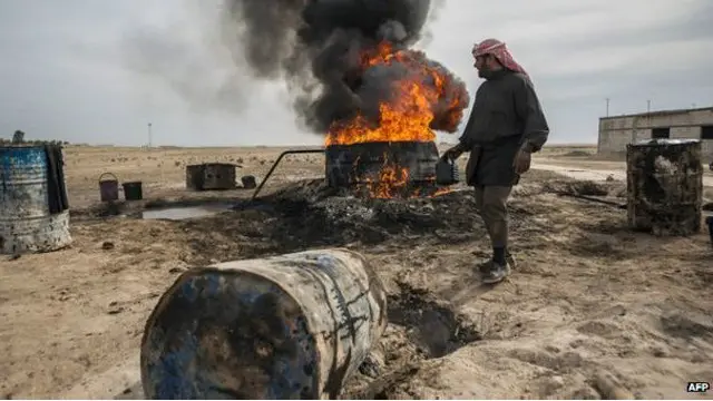 Ladang minyak Suriah Timur merupakan sumber pendapatan utama ISIS