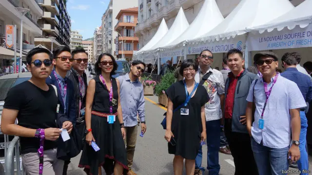 Lucky Kuswandi dan awak The Fox Exploits the Tiger's Might jelang pemutaran perdana