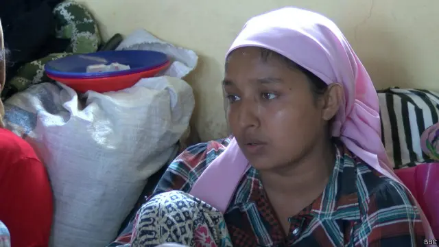 Umahay kehilangan suami dan tiga anaknya dalam konflik di Rakhine, Myanmar.