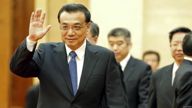 李克強在北京人民大會堂接見外賓（14/4/2015）