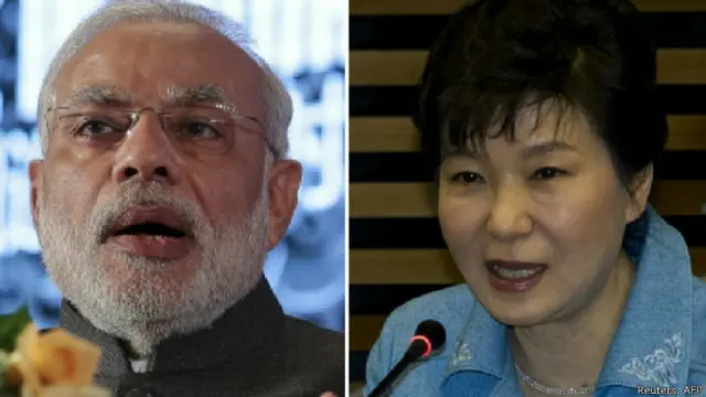 मोदी, पार्क गुएन हाइ