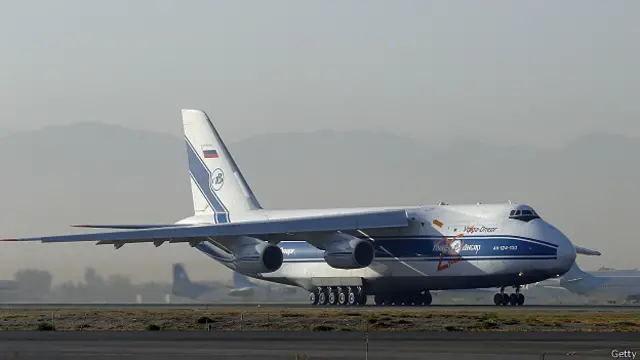 Ан-124 в аэропорту Кабула