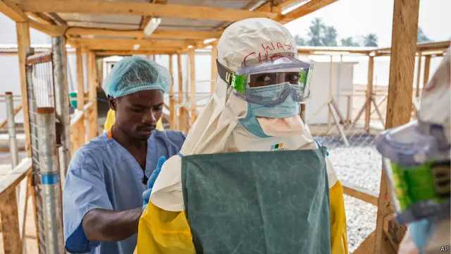 د ۲۰۱۴م کال په اګست میاشت کې ډبلیو اېچ او اېبولا یوه نړیواله روغتیایي اندېښنه وبلله او له ګڼو هېوادونو یې د مرستې غوښتنه وکړه.