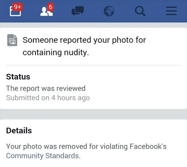 फ़ेसबुक रिपोर्ट