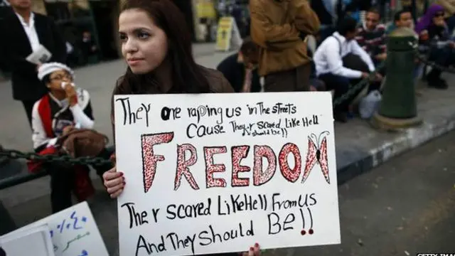 مصر میں فوجیوں کے اقتدار حاصل کر لینے کے بعد جنسی تشدد میں اضافہ ہوا ہے