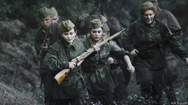 Кадр из фильма "Битва за Севастополь"