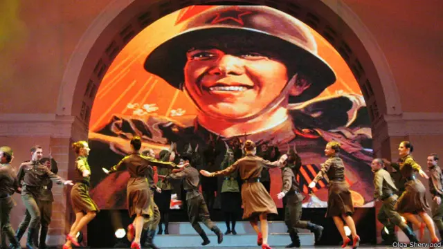 Танец на открытии фестиваля