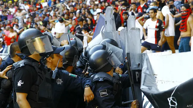 Enfrentamientos en el estadio de las Chivas