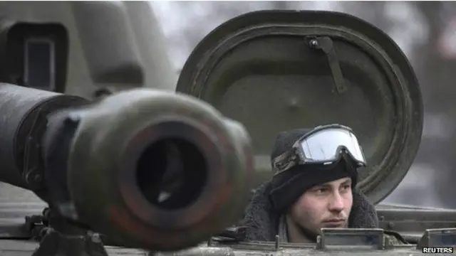 Rusia membantah tuduhan bahwa pihaknya telah mengirimkan pasukan militer serta perlengkapan perang untuk membantu pemberontak di timur Ukraina.