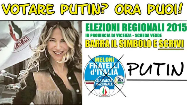 'Putin'e oy vermek mi istiyorsunuz? Artık verebilirsiniz'