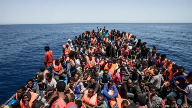 Беженцы из Африки