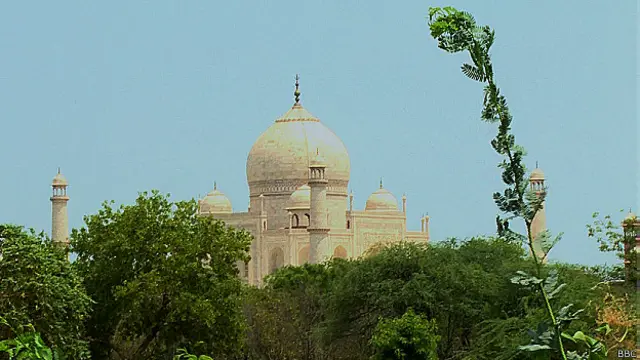 لیکن کثافت اور فضائی آلودگی سے سنگ مر مر کا بنا ہوا تاج محل اب پیلا پڑ رہا ہے۔