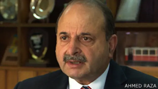 सीडीए चेयरमैन मारूफ़ अफ़जल