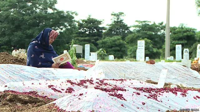 इस्लामाबाद में कैपिटल डेवलपमेंट की कब्रगाह.