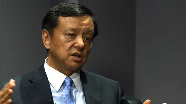 李小加在港交所接受BBC採訪（20/5/2015）