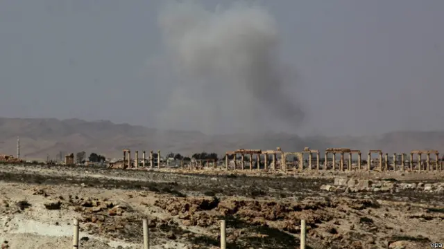 Palmyra đã hứng chịu giao tranh dữ dội trong những ngày qua