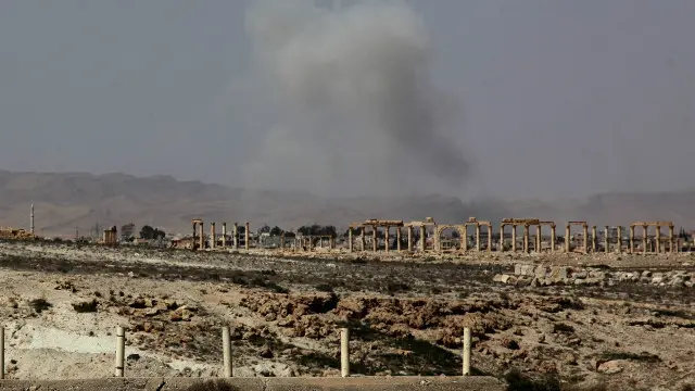 Kota kuno Palmyra menderita dalam ancaman kehancuran setiap waktu.