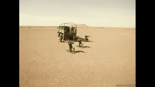 Projeto Toy Soldiers visa chamar atenção para os 40 anos do conflito pela independência do Saara Ocidental