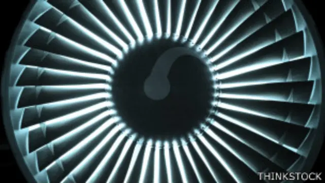 Las palas de la turbina tienen que lidiar con algo más que temperaturas extremas. 