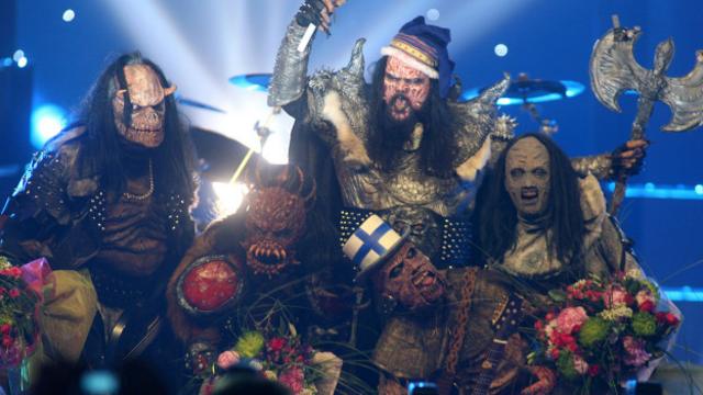 Lordi botou o heavy metal finlandês nos anais do Eurovision, ao vencer a competição em 2006