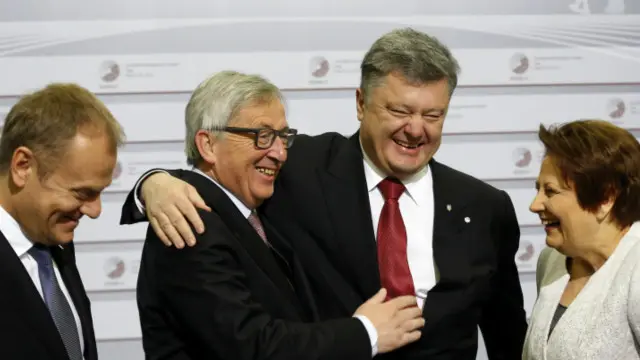 Юнкер і Порошенко