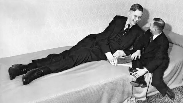 Com 2,72 metros, Robert Wadlow foi o homem mais alto que já viveu