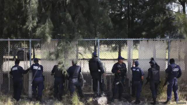 墨西哥中部米卻肯州星期五（5月22日）發生交火事件，造成至少39人死亡。