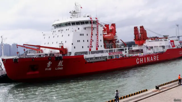 China es otro de los agentes en juego en el Ártico.