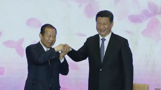 習近平和二階俊博