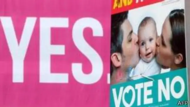 Es la primera vez que un país permite los matrimonios homosexuales a través de un voto popular.