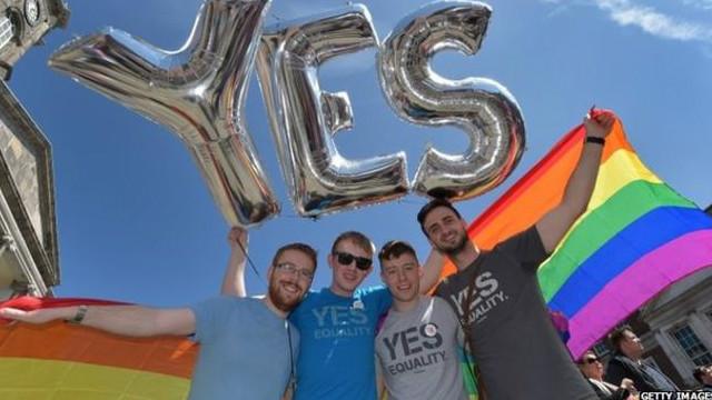 Mayoritas rakyat Irlandia memilih mendukung legalisasi pernikahan sesama jenis.
