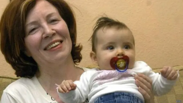 Raunigk, yang berprofesi sebagai guru bahasa Inggris dan Rusia di Berlin, disebut sebagai perempuan tertua di dunia yang memiliki empat bayi kembar