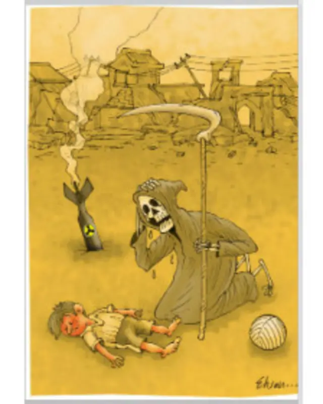 کارتون احسان گنجی، بی قانون