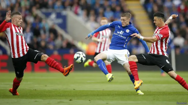 Игра "Саутгемптон" - "Лестер Сити"