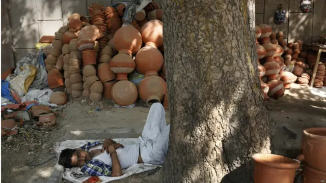 भारत में गर्मी और लू का कहर