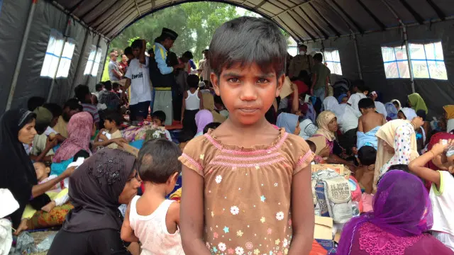 Anak-anak Rohingya