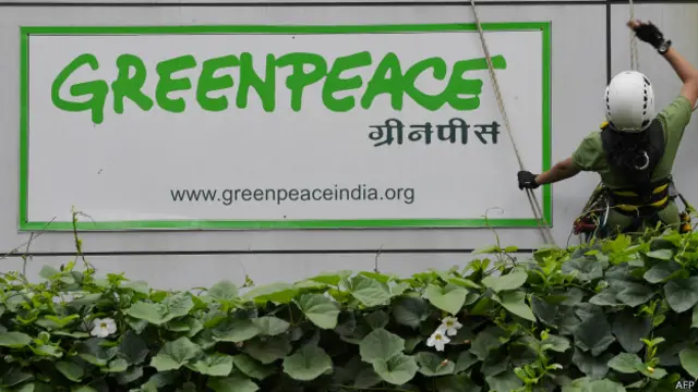 گرین پیس پچھلے 14 برس سے بھارت میں کام کر رہی ہے