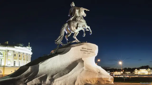 Bronze Horseman Statue, Saint Petersburg, Russia.