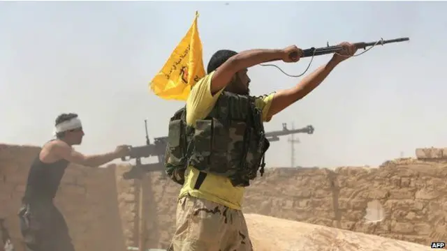 سنی اکثریتی صوبے انبار میں شیعہ ملیشیا کو بھیجنے کے سلسلے میں عراقی حکومت ہچکچاہٹ کا شکار رہی ہے