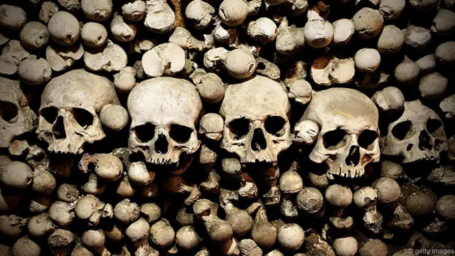 Человеческие кости и черепа