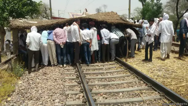 राजस्थान में गूजर आंदोलनकारी