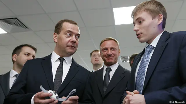 Медведев в технопарке