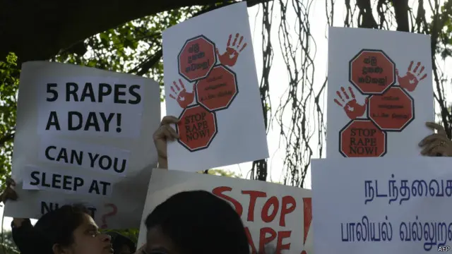 Unjuk rasa di Sri Lanka