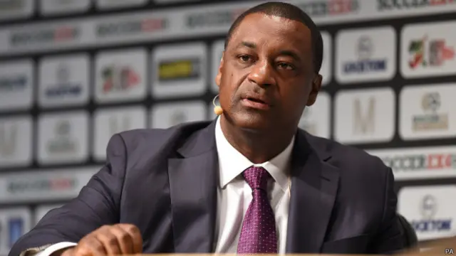 jeffrey webb, presidente de la Concacaf