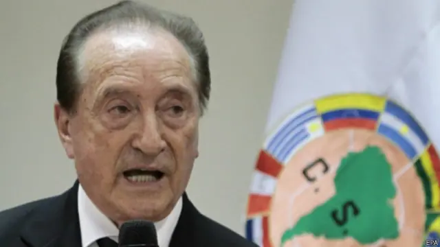 Eugenio Figueredo es expresidente de la Conmebol.